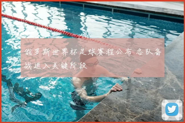 俄罗斯世界杯足球赛程公布 各队备战进入关键阶段